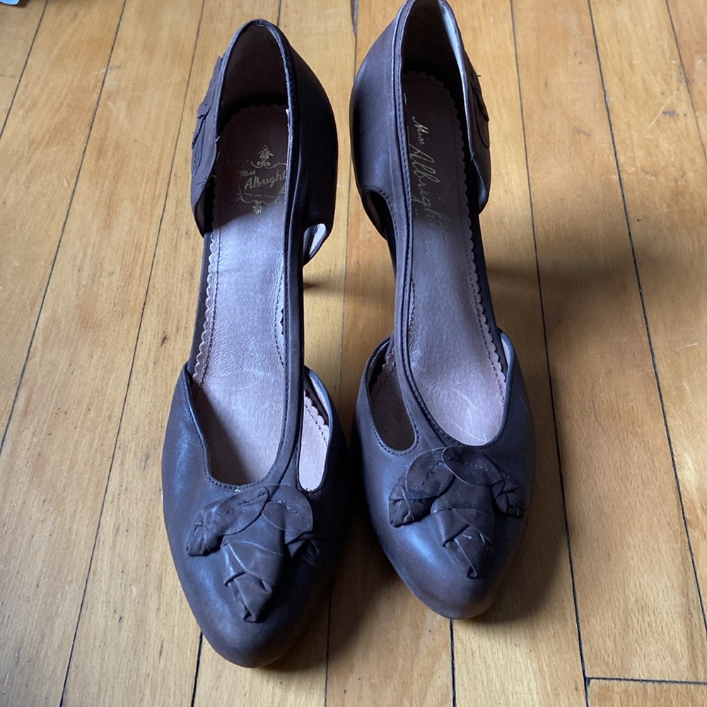 Anthropologie Miss Albright heels, 38